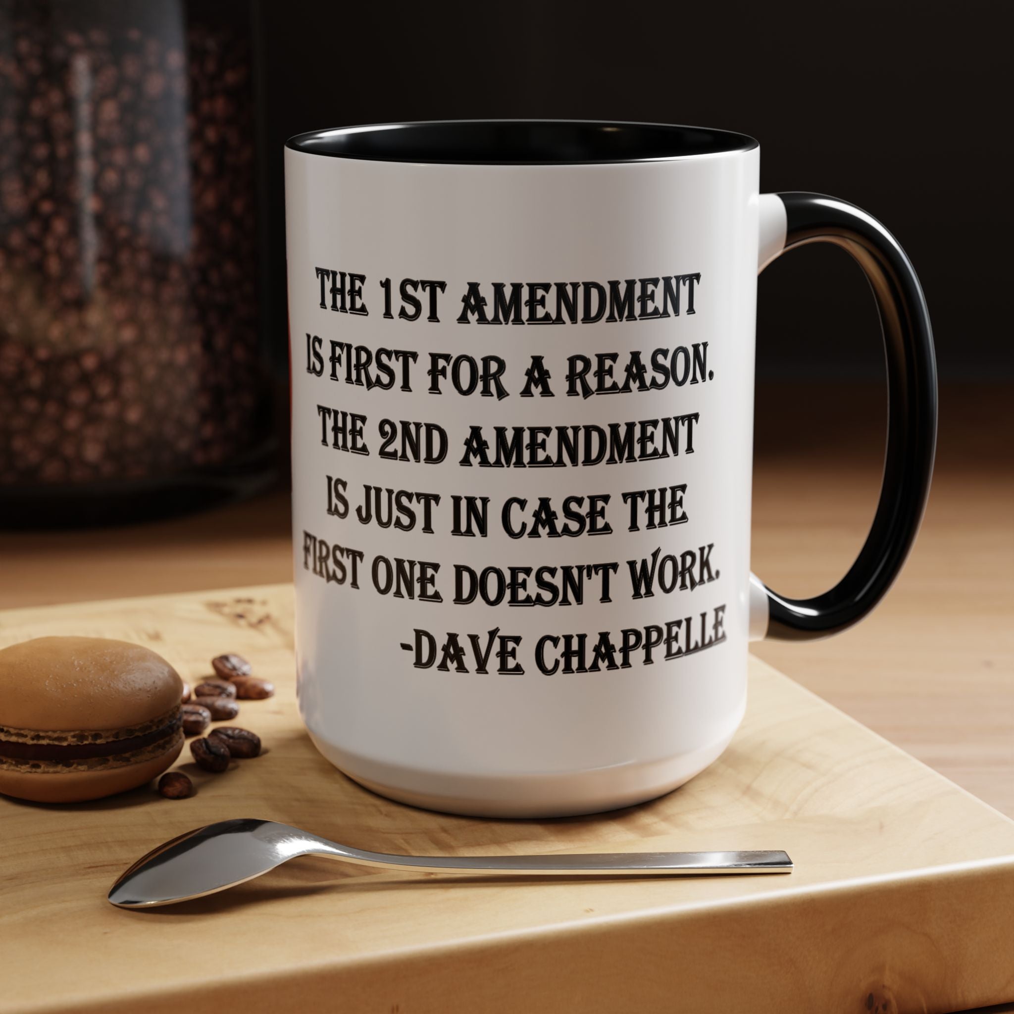 The 1st & 2nd Amendment by Dave Chappelle Mug