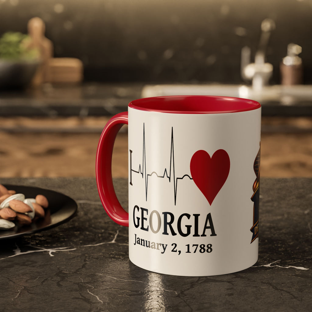 Georgia State Pride Mug — Design 1, alternate product view 9