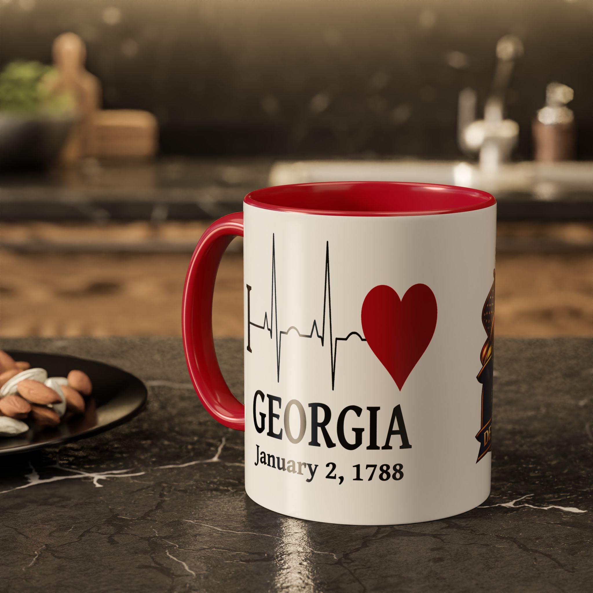 Georgia State Pride Mug — Design 1, alternate product view 9