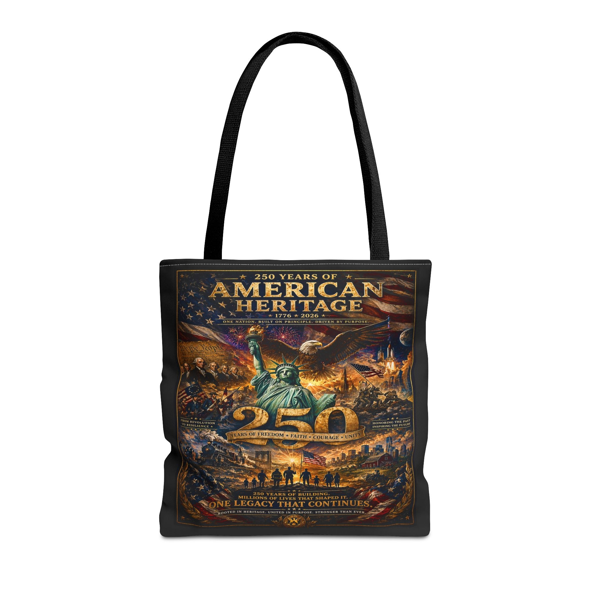 250 Years of American Heritage Tote Bag