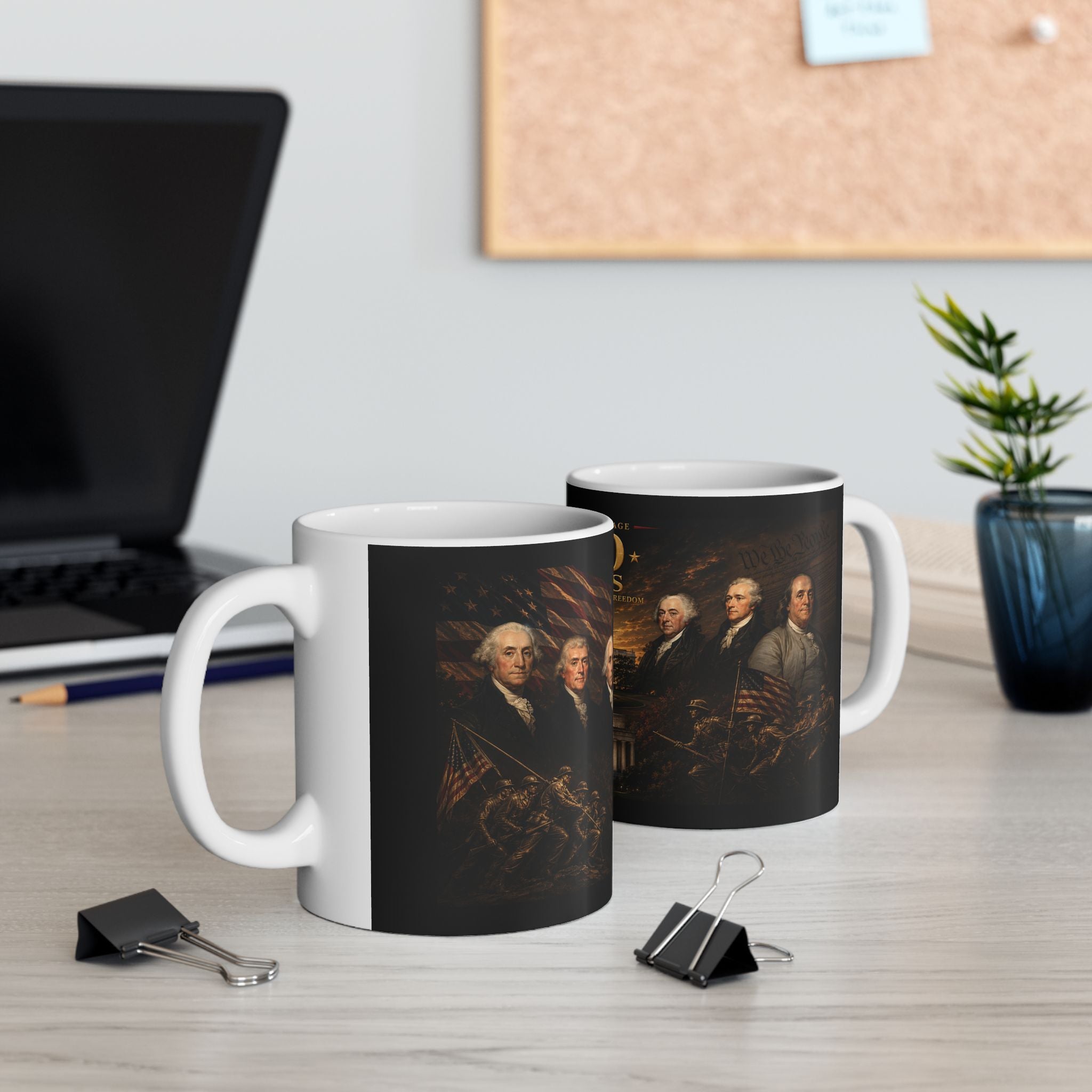 250th Heritage White House Mug