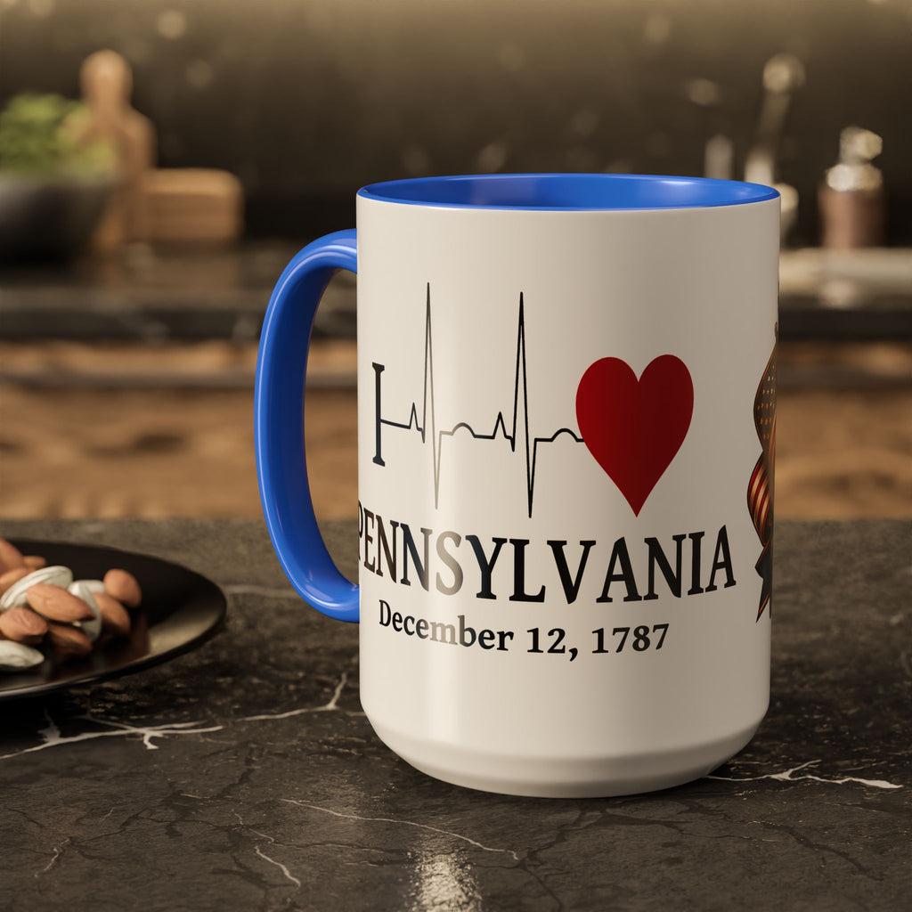Pennsylvania State Pride Mug — Design 1, alternate product view 11