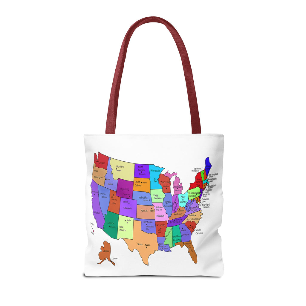 I Love The United States of America 250th Anniversary Patriotic Tote Bag