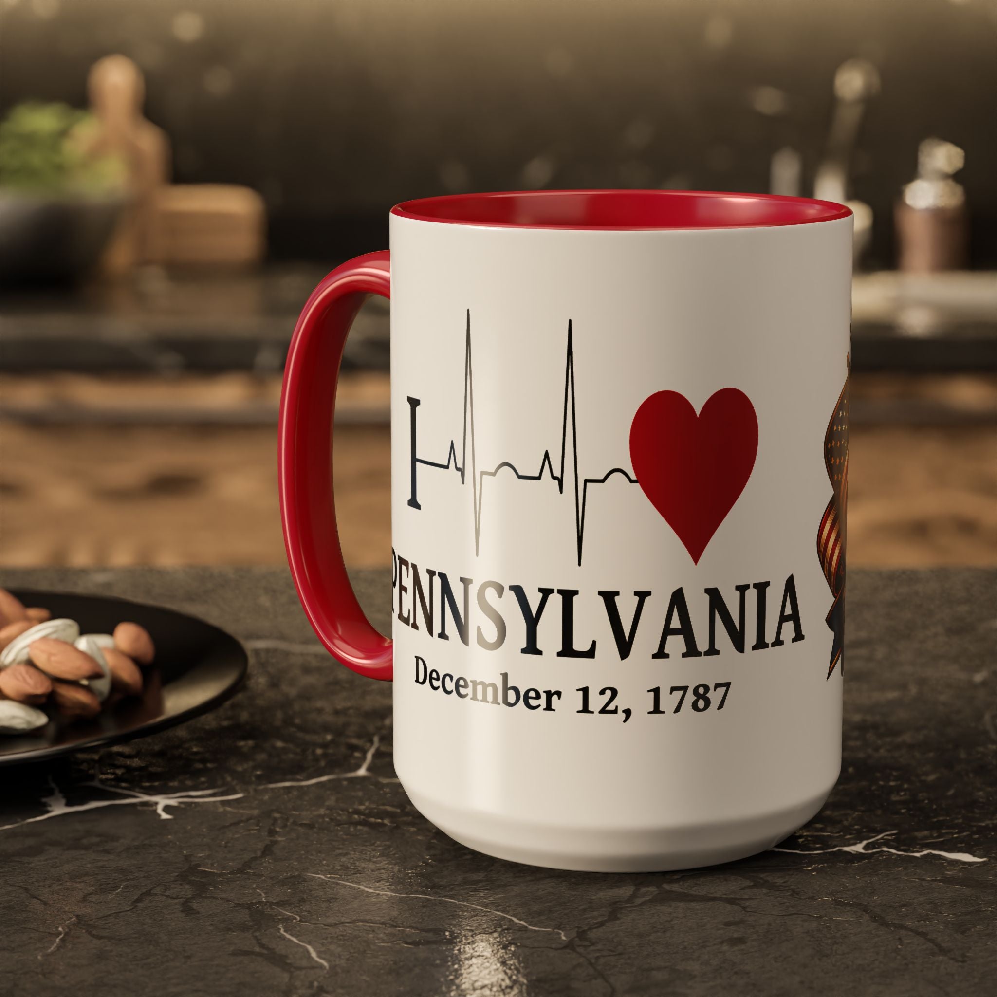 Pennsylvania State Pride Mug — Design 1, alternate product view 12