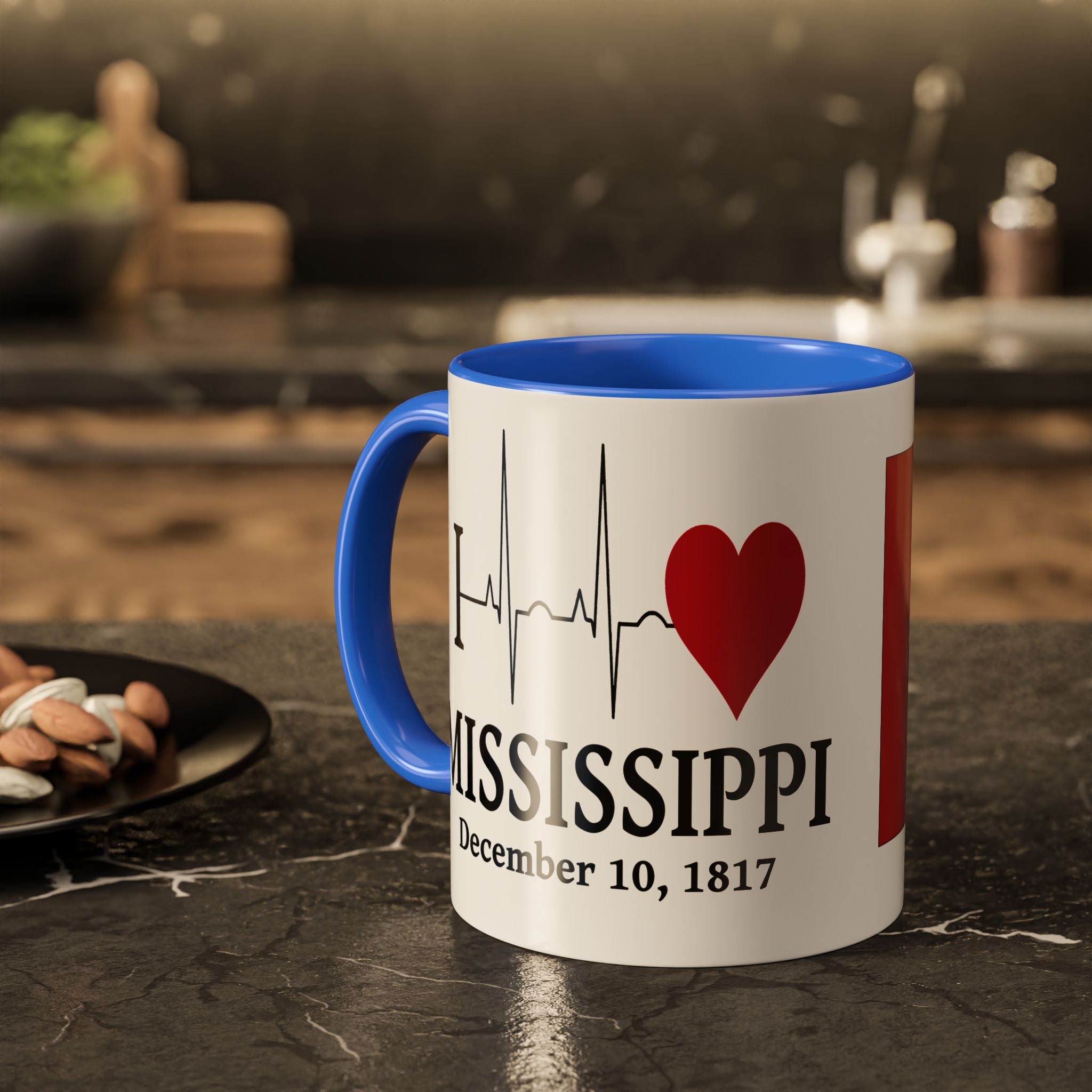 Mississippi State Pride Mug — Design 1, alternate product view 8