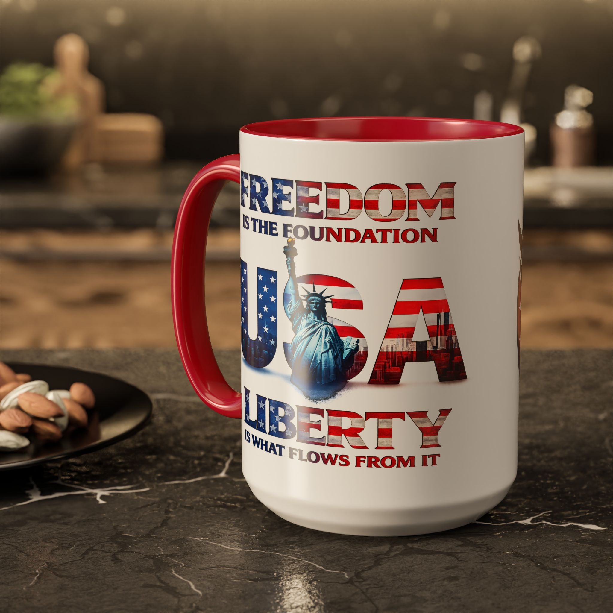 Freedom and Liberty Mug
