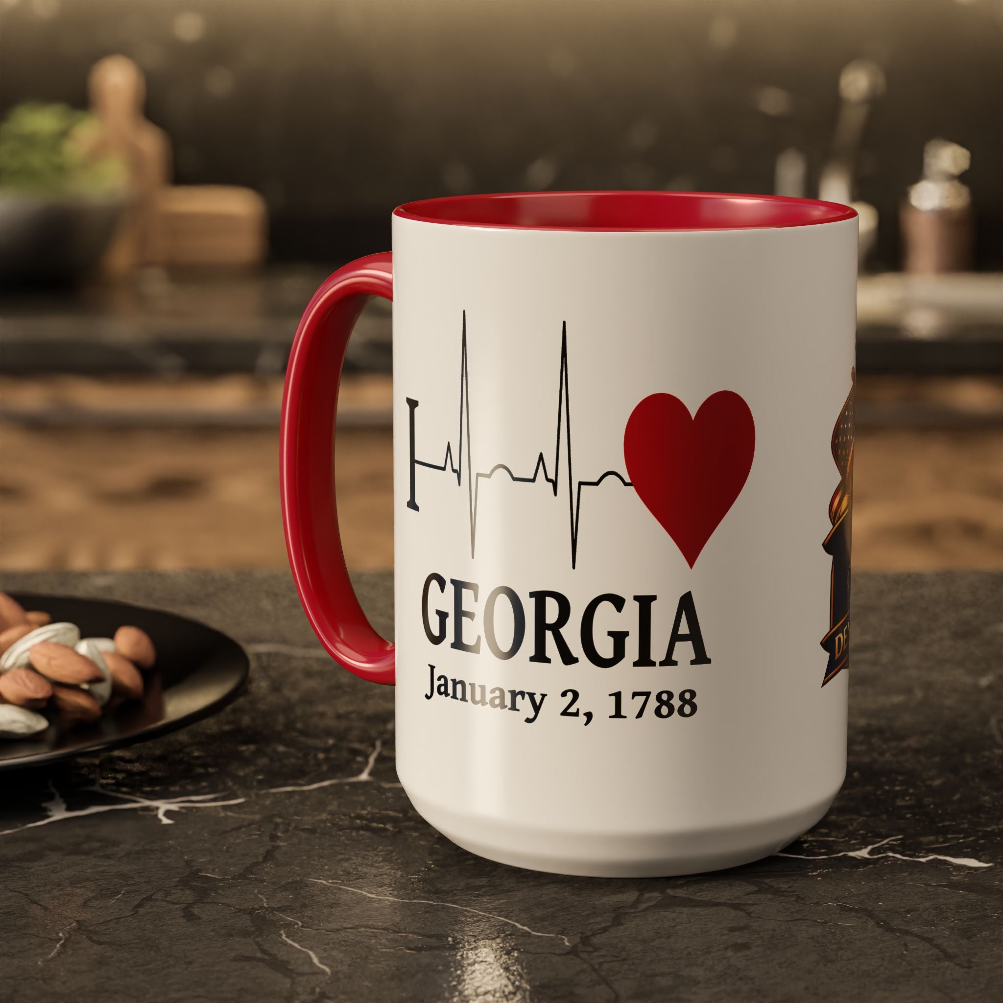 Georgia State Pride Mug — Design 1, alternate product view 12