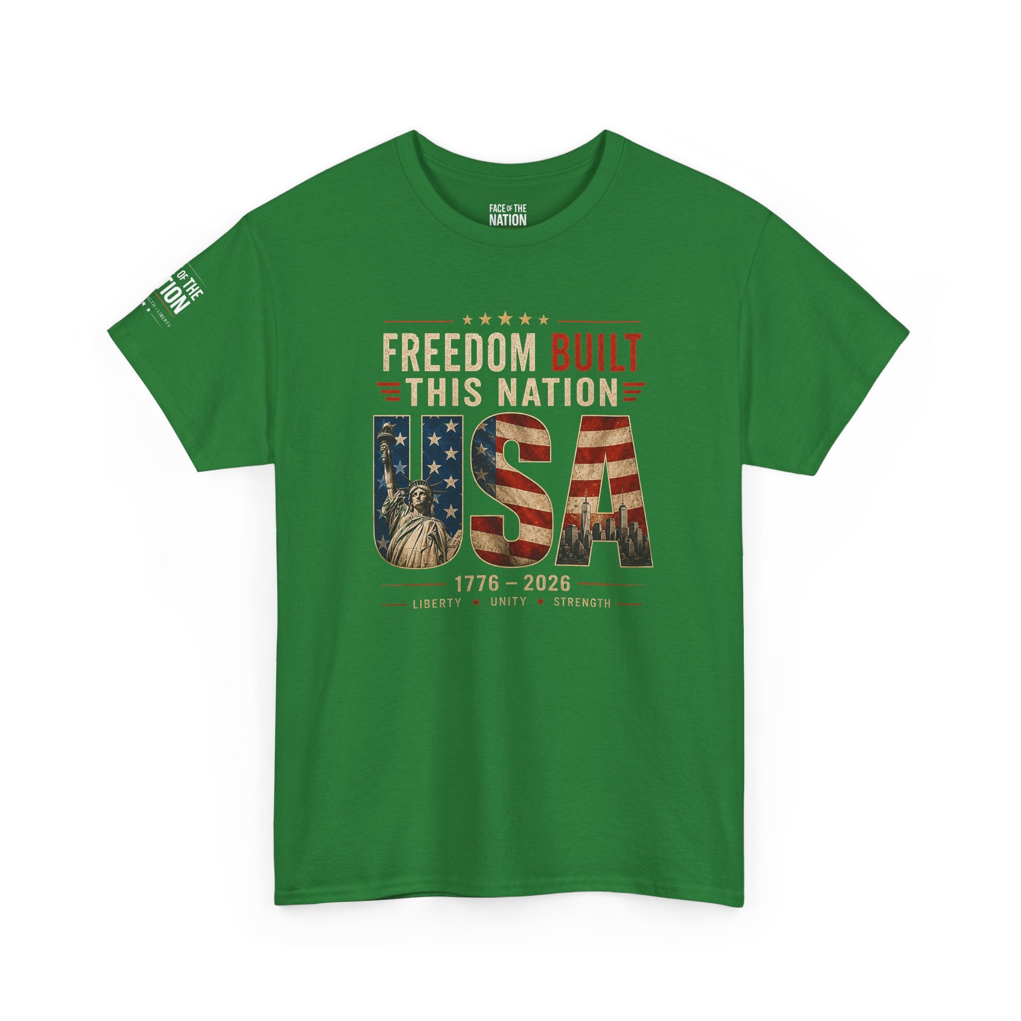 Freedom Built This Nation (Standard T-shirt)