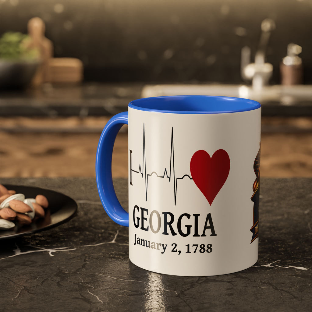 Georgia State Pride Mug — Design 1, alternate product view 8