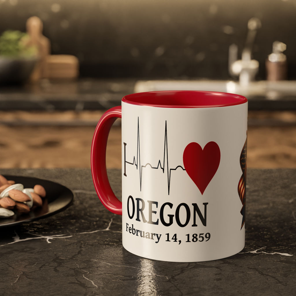 Oregon State Pride Mug — Design 1, alternate product view 9