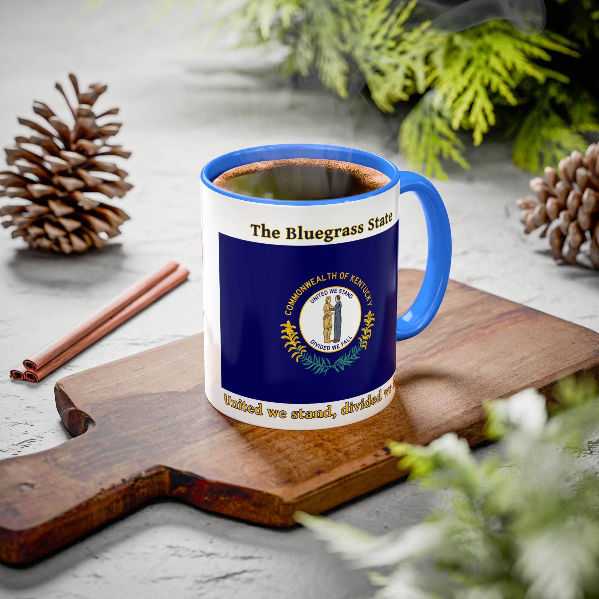 Kentucky State Pride Mug — Design 1, alternate product view 3