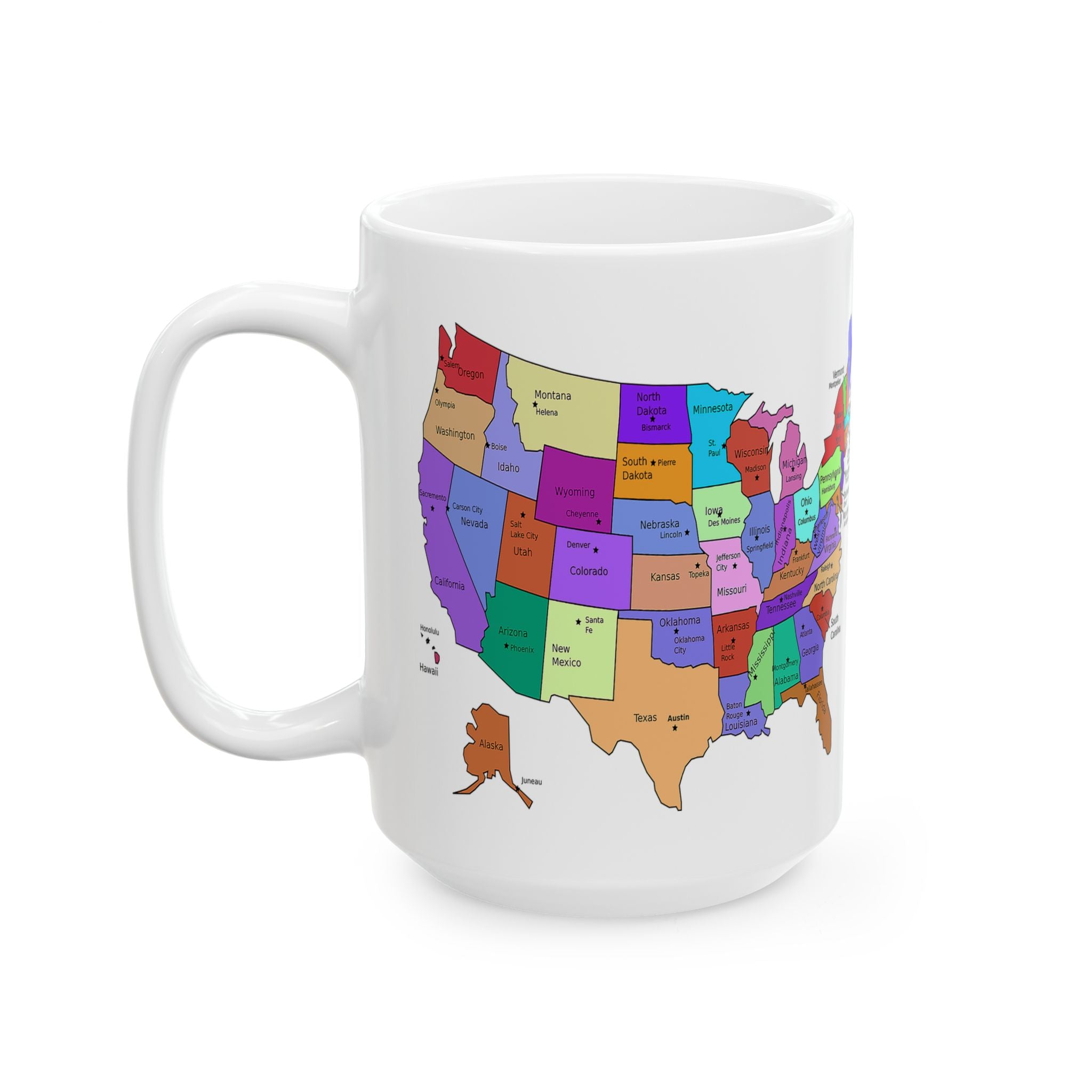 I ❤️ The United States of America — Lady Liberty w/Torch Mug