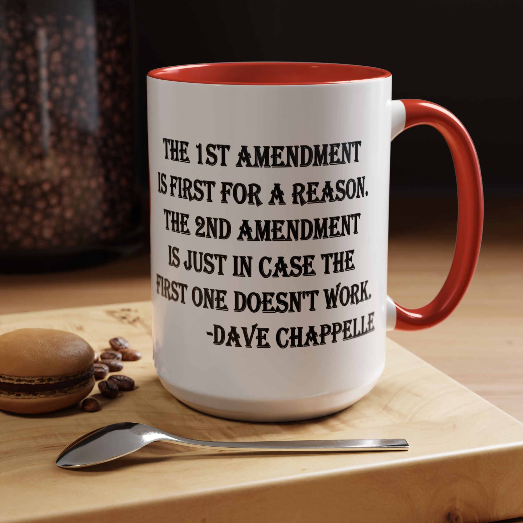 The 1st & 2nd Amendment by Dave Chappelle Mug