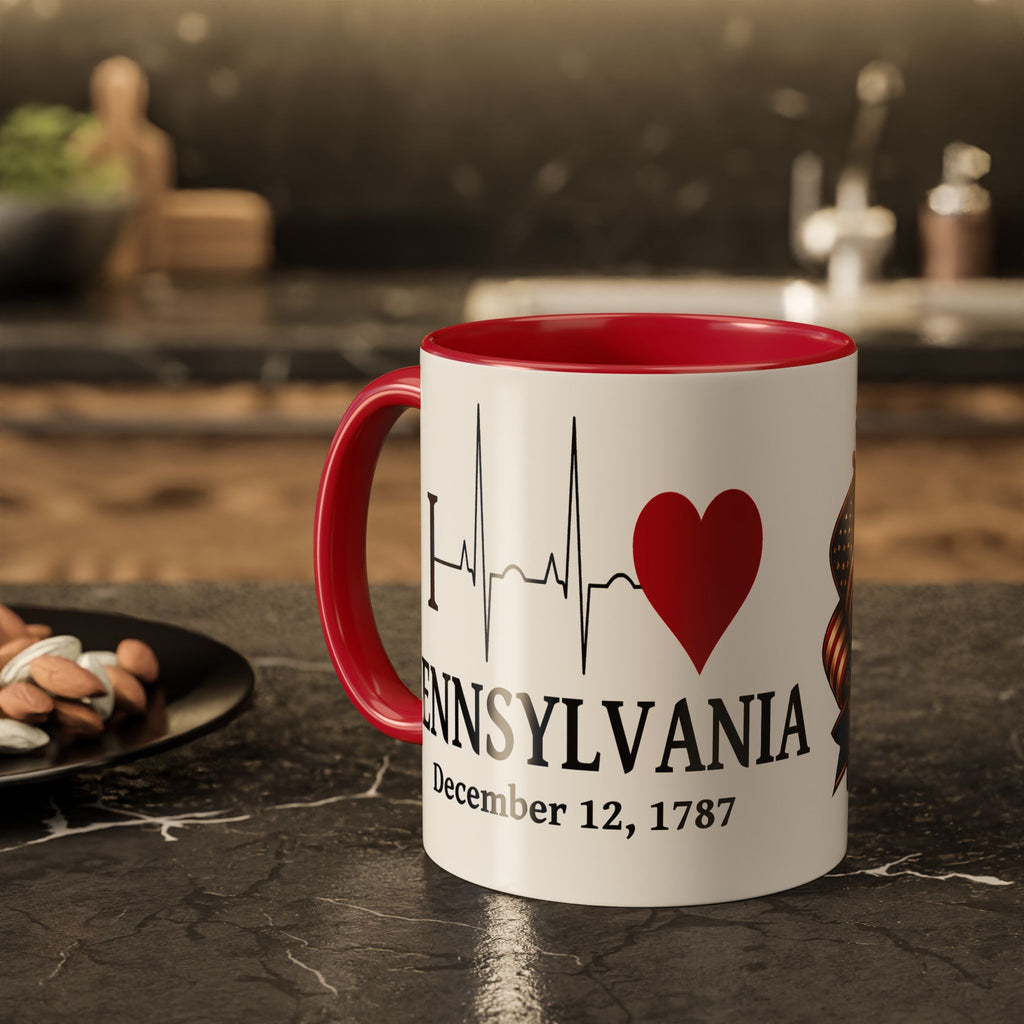 Pennsylvania State Pride Mug — Design 1, alternate product view 9