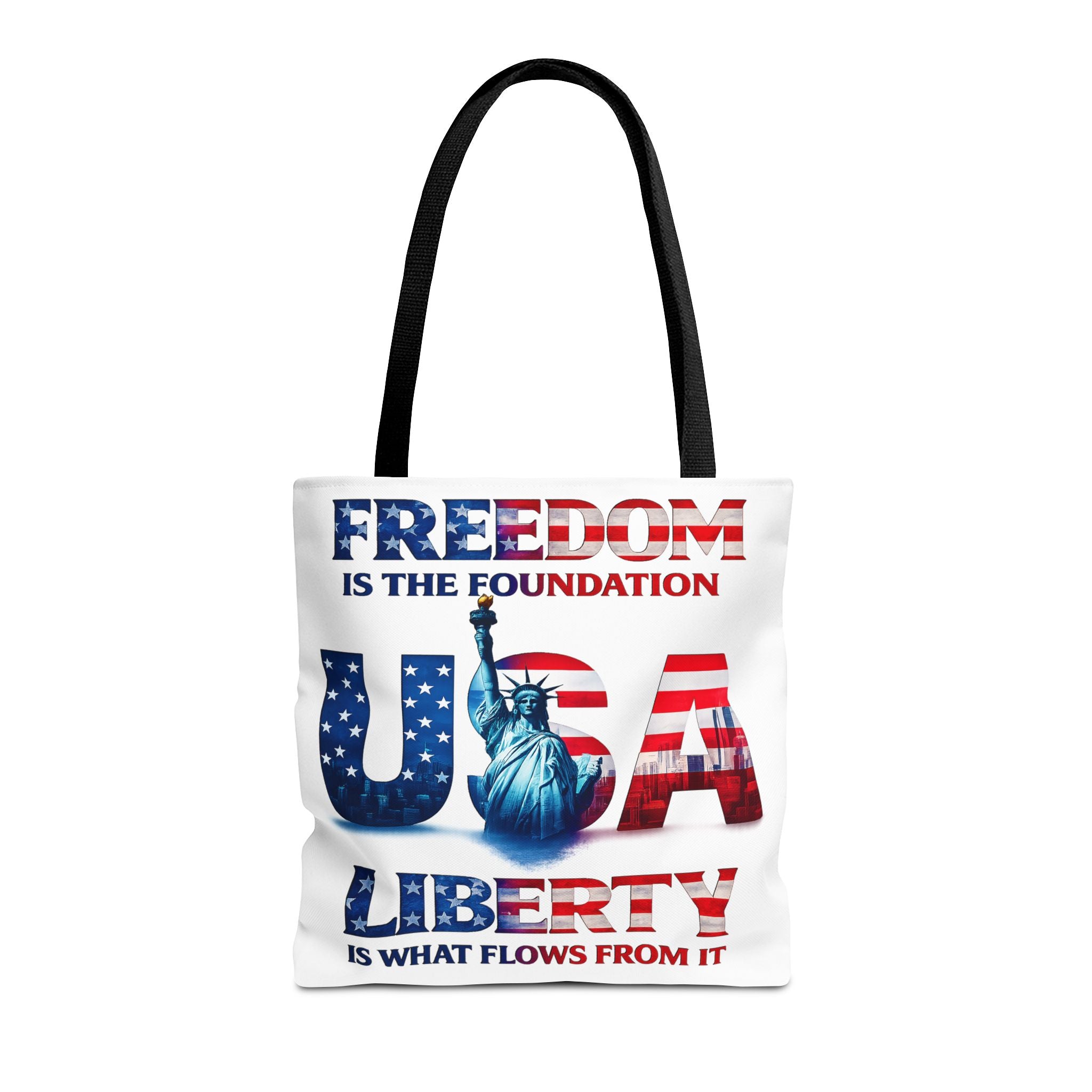 USA Freedom/Liberty Tote Bag