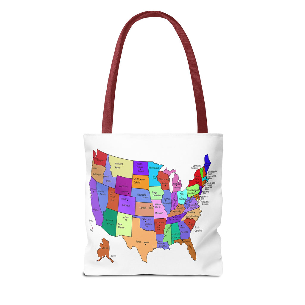 I Love The United States of America 250th Anniversary Patriotic Tote Bag