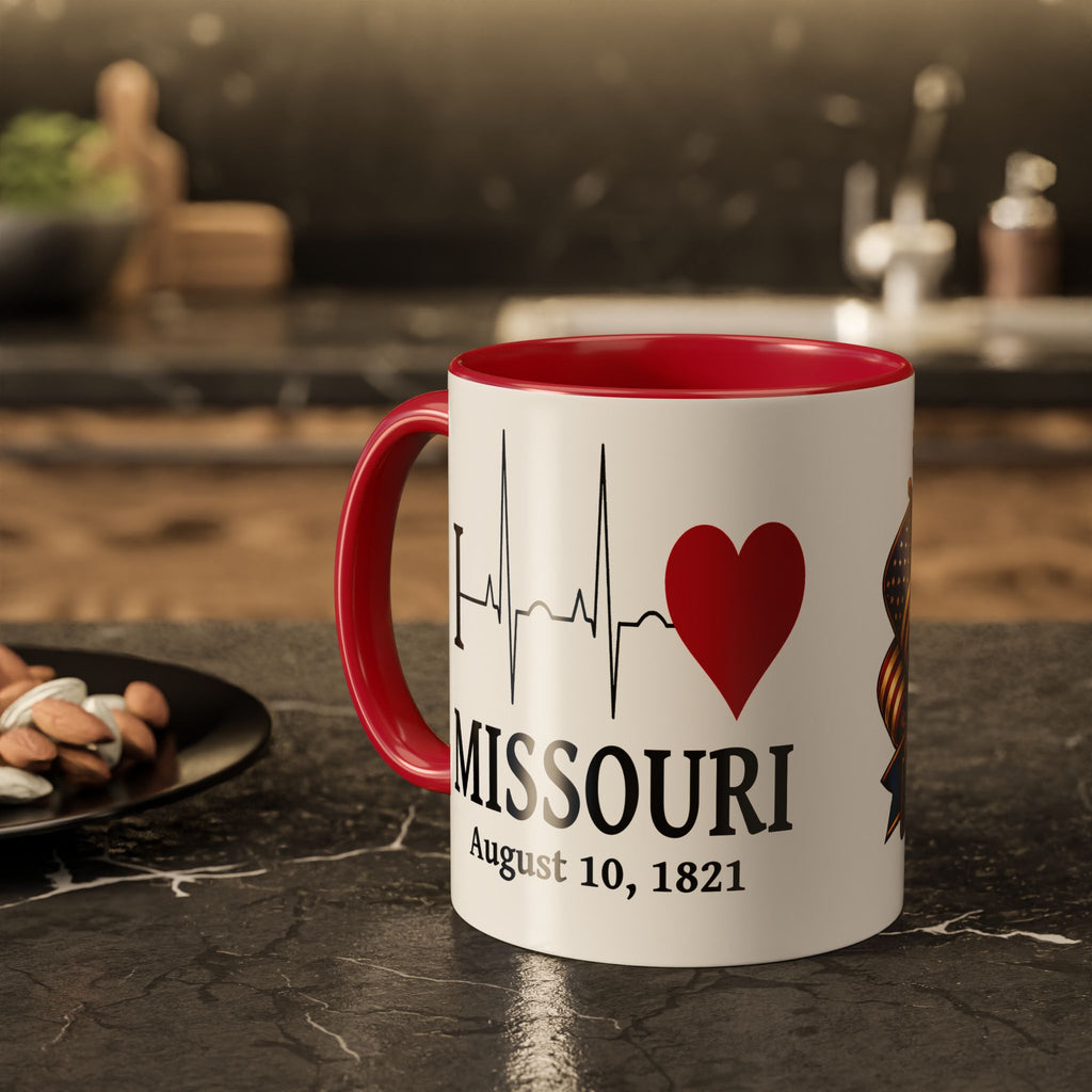 Missouri State Pride Mug — Design 1, alternate product view 9