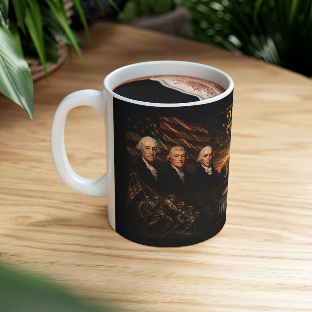 250th Heritage White House Mug
