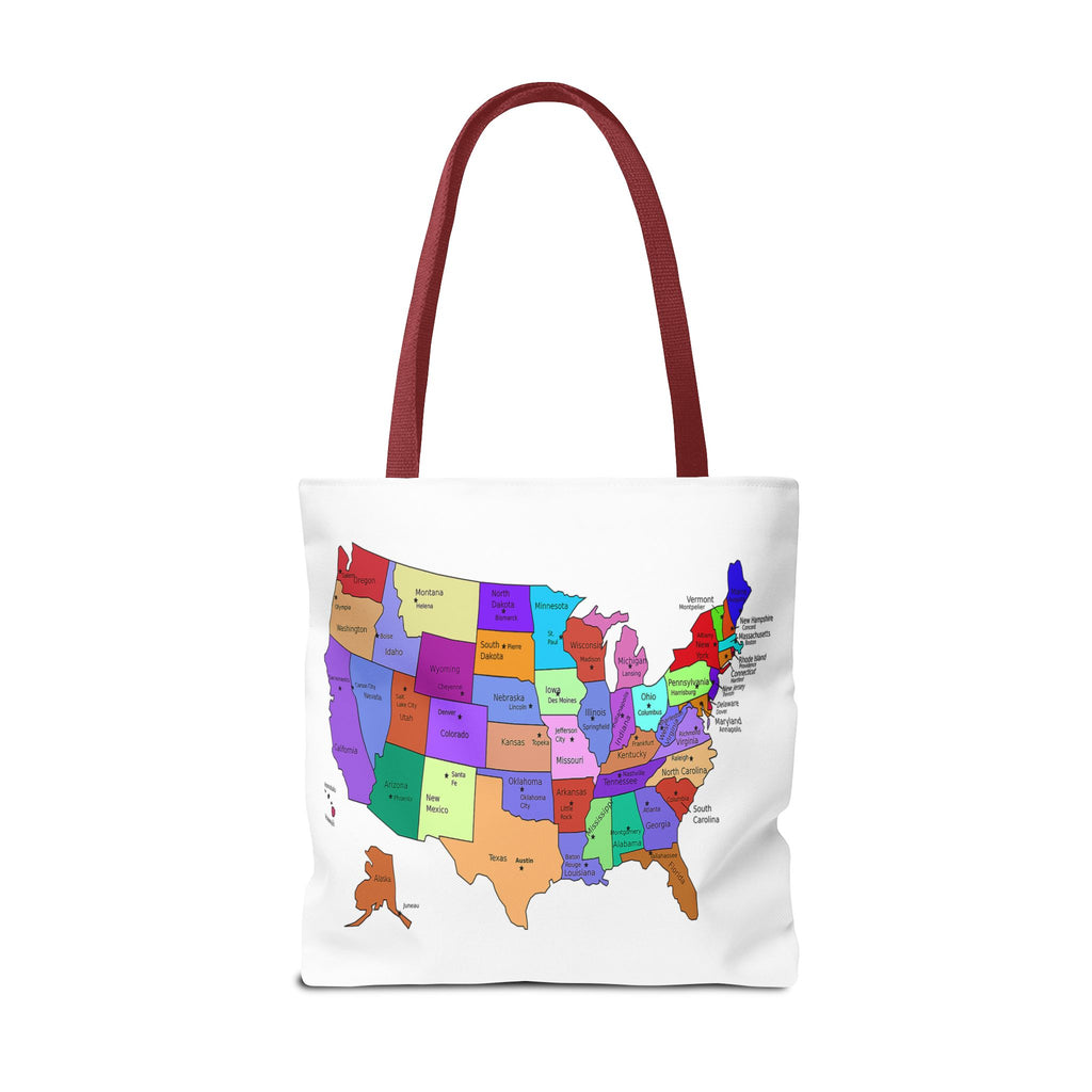 I Love The United States of America 250th Anniversary Patriotic Tote Bag