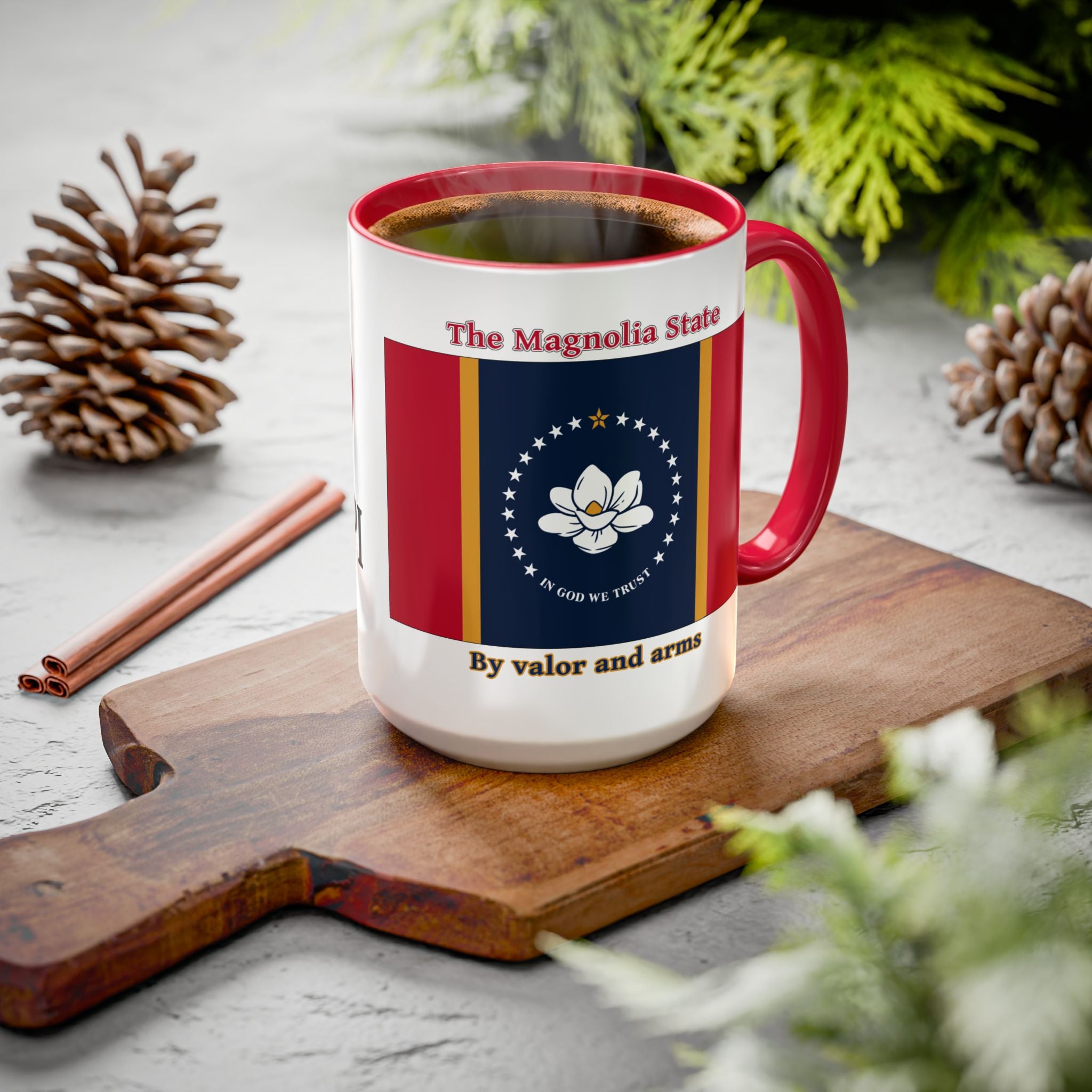 Mississippi State Pride Mug — Design 1, alternate product view 7
