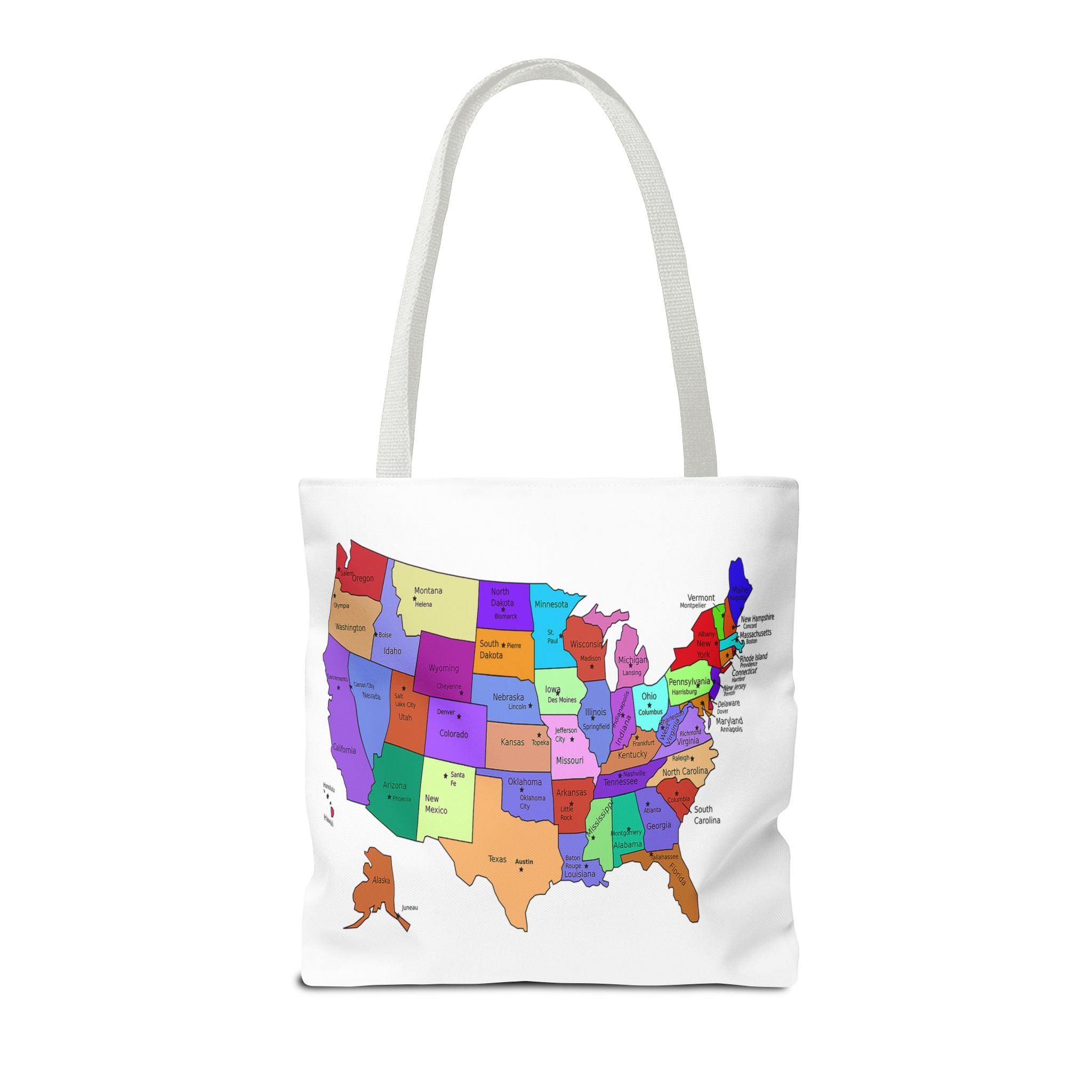 I Love The United States of America 250th Anniversary Patriotic Tote Bag