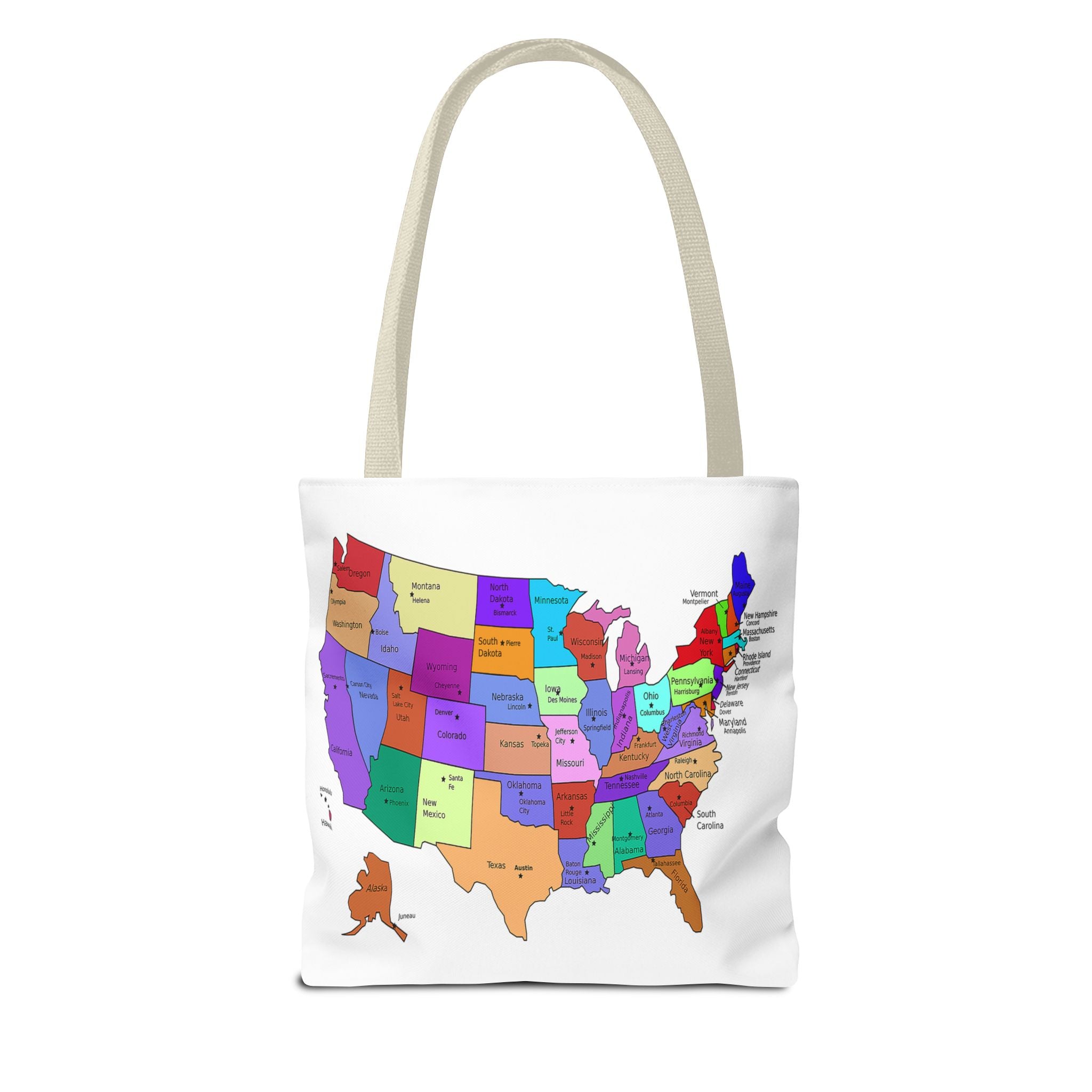 I Love The United States of America 250th Anniversary Patriotic Tote Bag