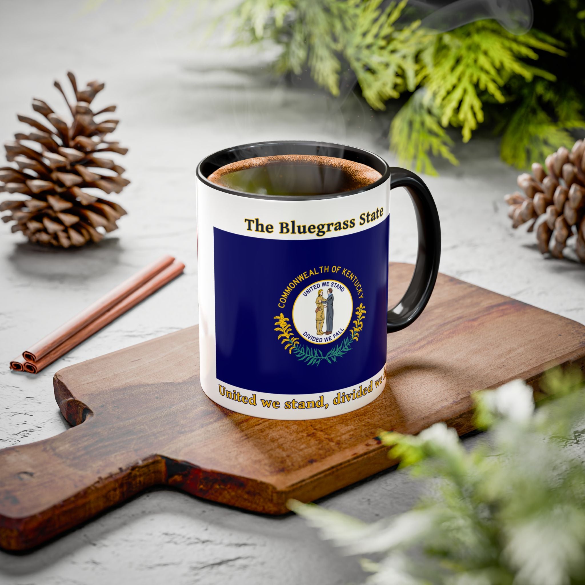 Kentucky State Pride Mug — Design 1, alternate product view 2