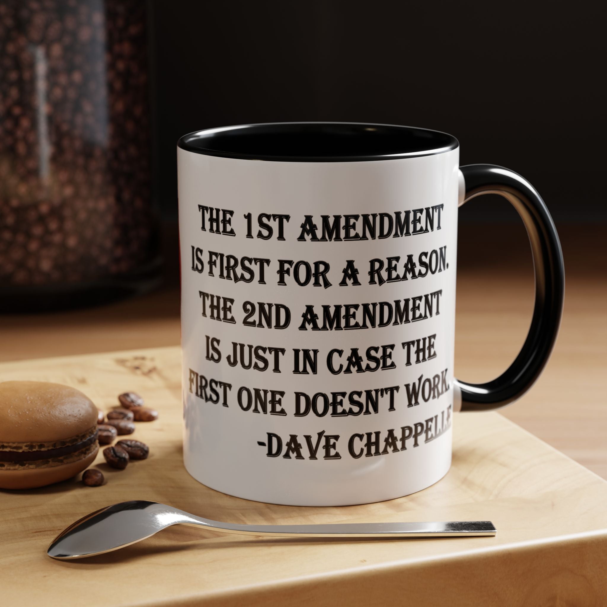 The 1st & 2nd Amendment by Dave Chappelle Mug