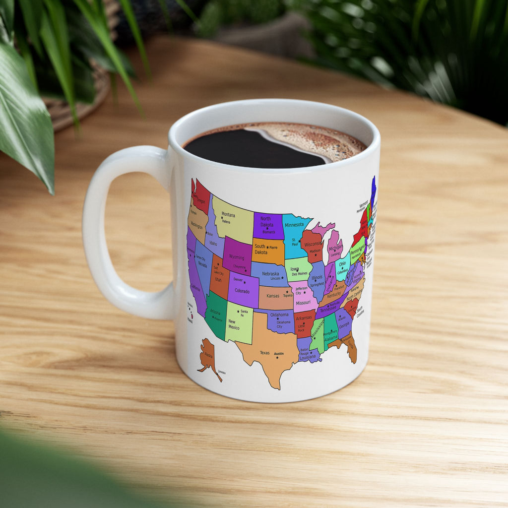 I ❤️ The United States of America — Lady Liberty w/Torch Mug