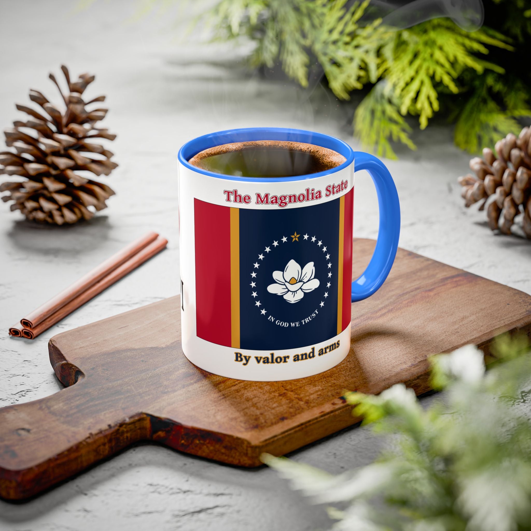 Mississippi State Pride Mug — Design 1, alternate product view 3