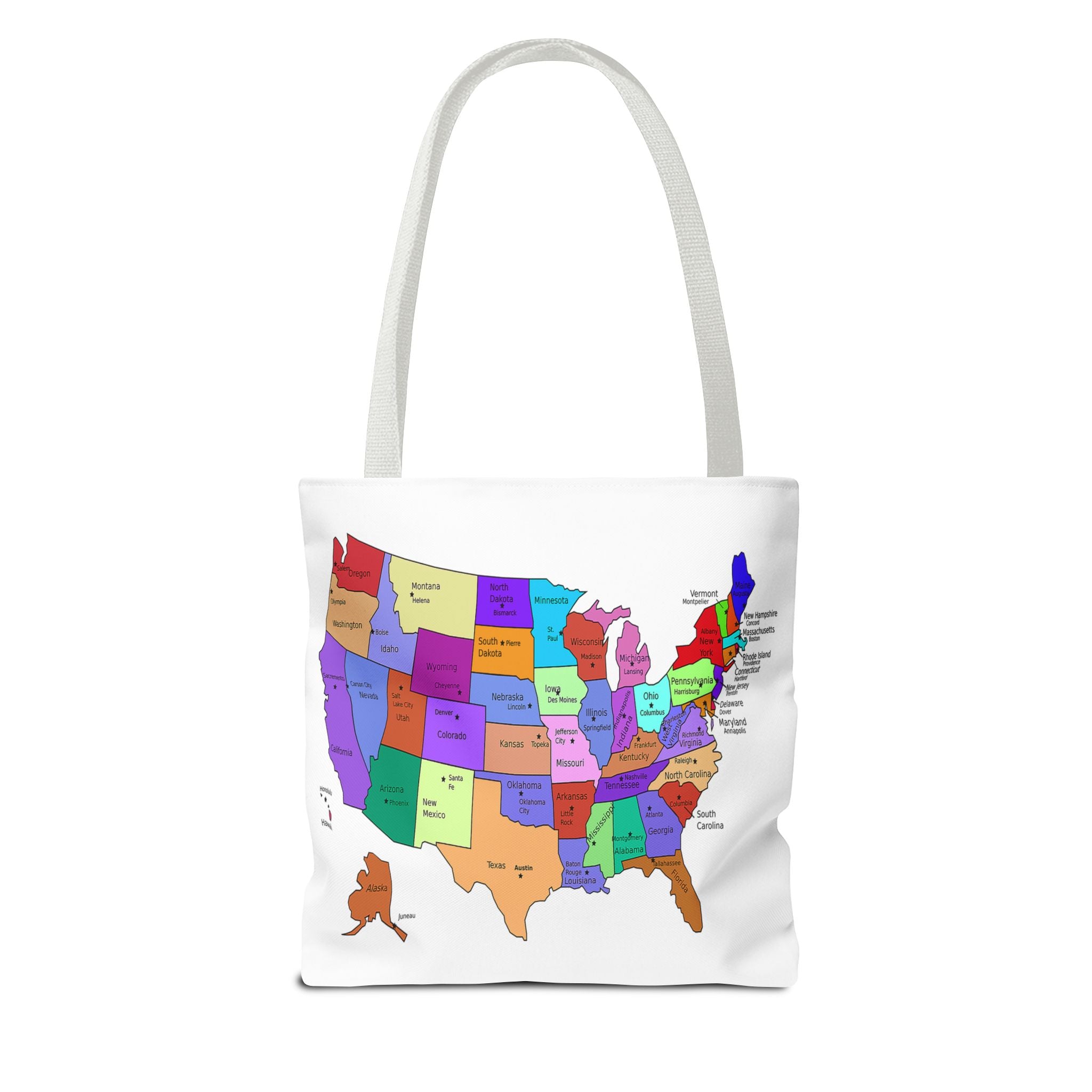 I Love The United States of America 250th Anniversary Patriotic Tote Bag